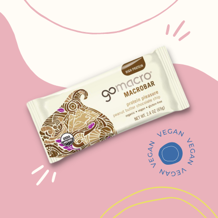 GoMacro MacroBar Organic Vegan Protein Bars