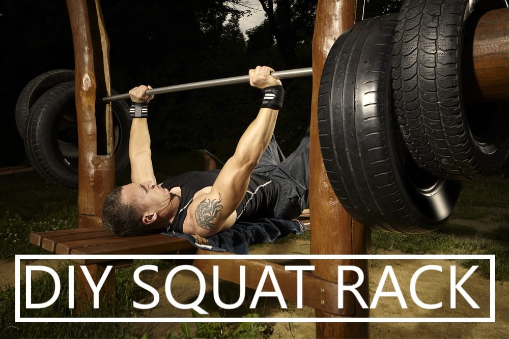 diy squat rack on a budget: how to make wood into