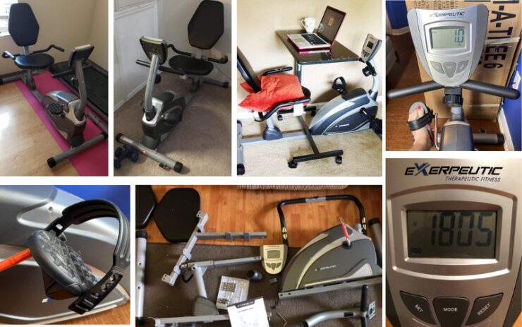 Exerpeutic Recumbent Bike Model 900XL