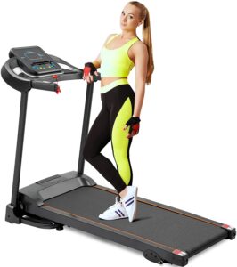 Merax Easy Assembly Folding Treadmill