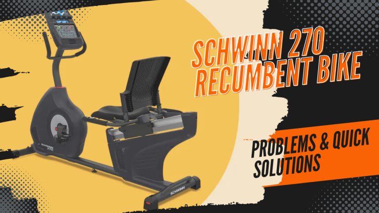 schwinn 250 recumbent bike problems