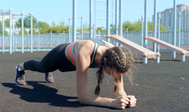 Single Forearm Plank