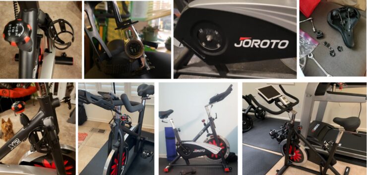 JOROTO Belt Drive Indoor Cycling Bike