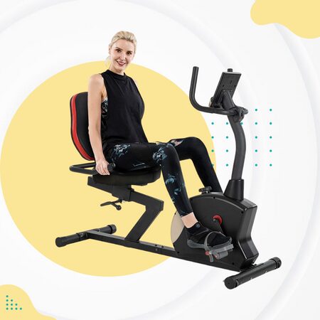 Vanswe Recumbent Exercise Bike