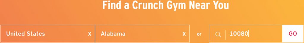 crunch fitness near me