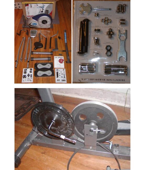 2 in 1 Elliptical and Bike from Body Champ, Model BRM3671