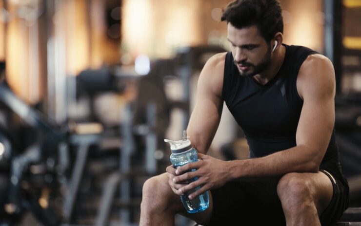 Drink Lots of Water in gym