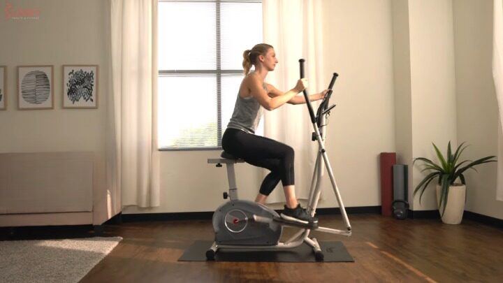 Elliptical Upright Bike