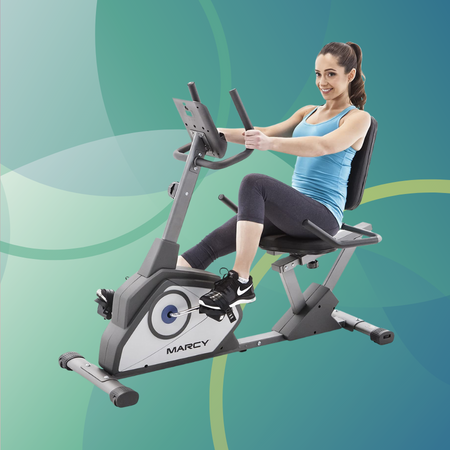 Marcy Magnetic Recumbent Bike Model NS-40502R