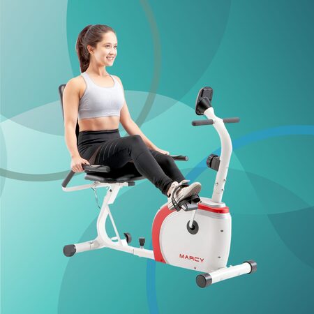 Marcy Magnetic Recumbent Bike Model NS-908R