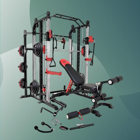 MiM USA Hercules 1001 Commercial Smith Functional Trainer