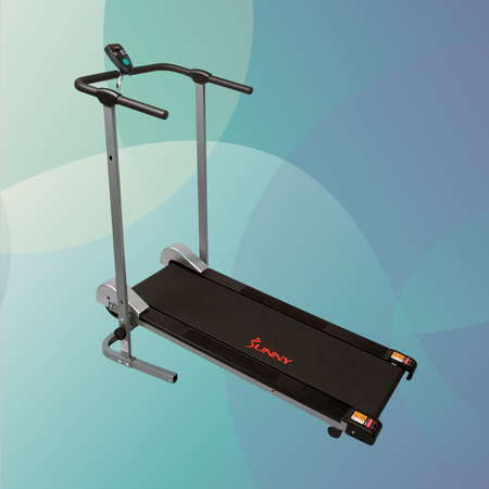 Sunny Health & Fitness SF-T1408M Manual Walking Treadmill