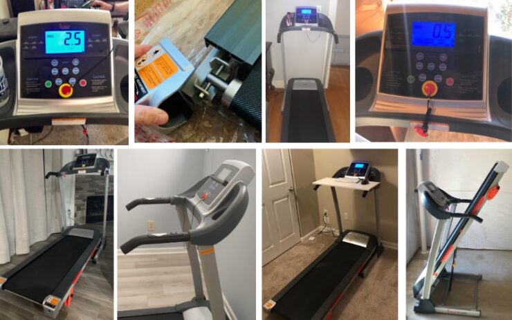 Sunny Health & Fitness Folding Treadmill