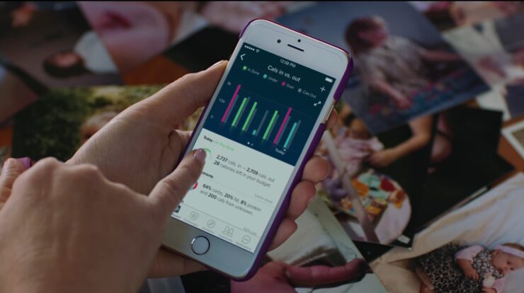 Fitbit calorie burn mobile app