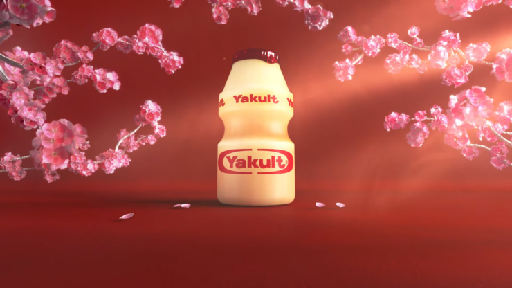 Japanese health drink Yakult