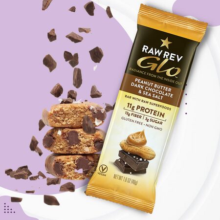 Raw Rev Glo Protein Bars