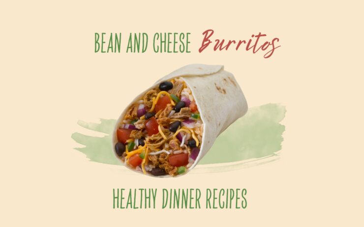 cheese and bean burrito healthy recipe