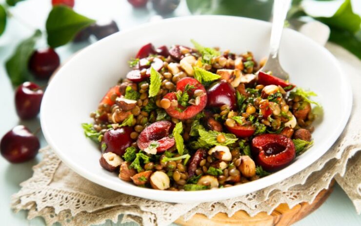 Lentil salad