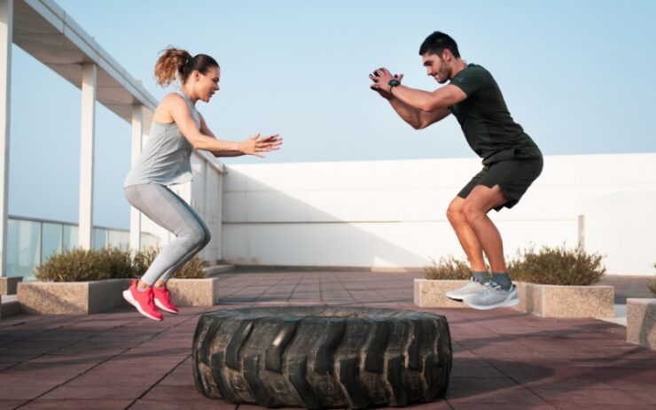 Squat jump