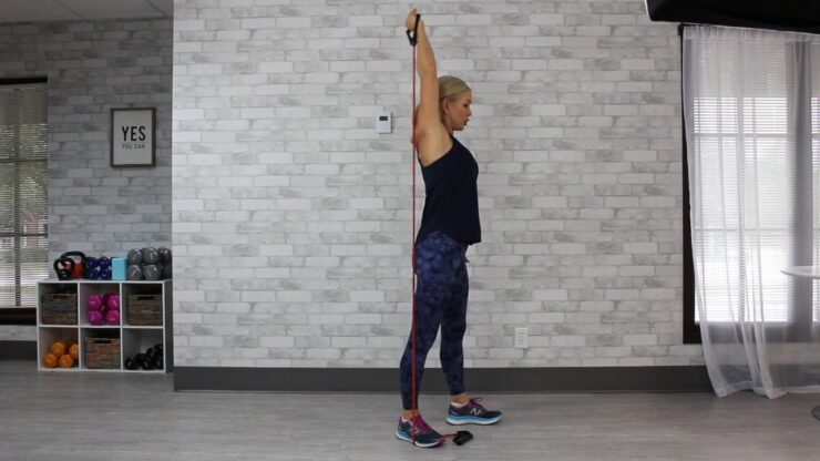 Resistance Band Tricep Extension