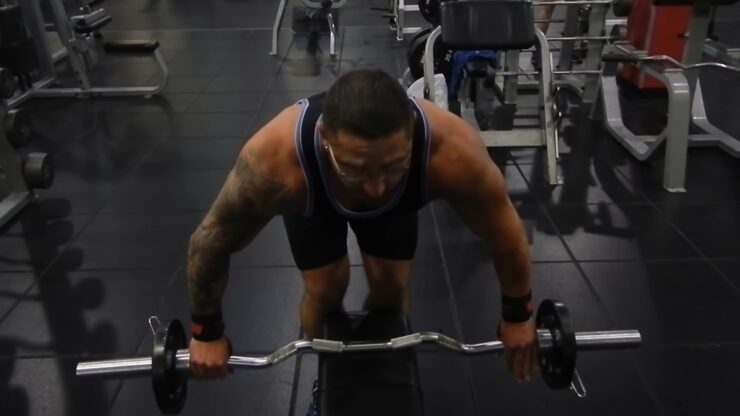 Wide Grip Upright Row