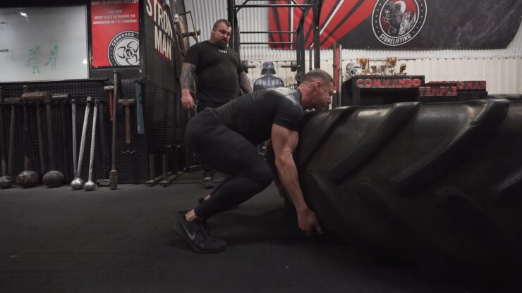 BODYBUILDER TRIES STRONGMAN